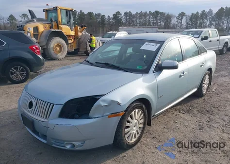 2008 Mercury Sable из США, поврежденный, VIN 1MEHM40W28G625035